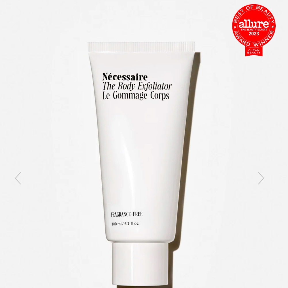 Nécessaire The Body Exfoliator Fragrance-Free • 180ml / 6.1 fl oz • NIB